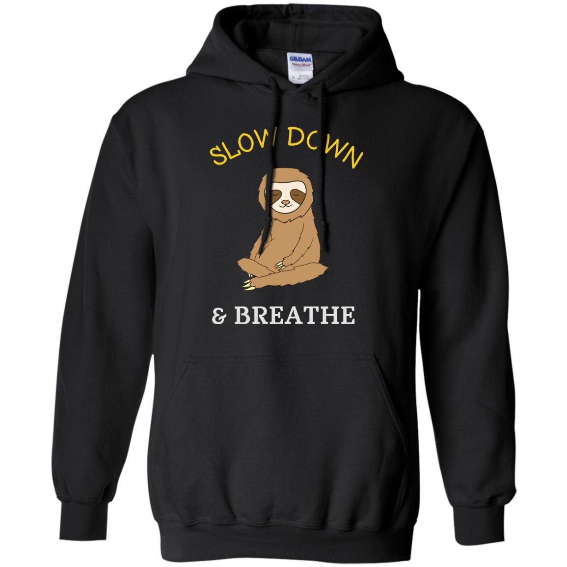 Slow Down And Breathe - Sloth Yoga Shirts