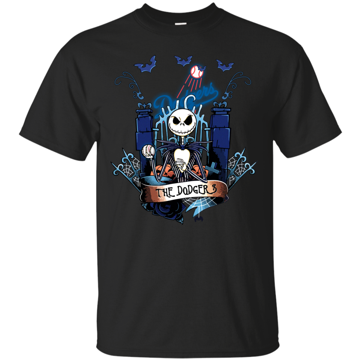 Los Angeles Dodgers Halloween The Nightmare Before Christmas Shirts