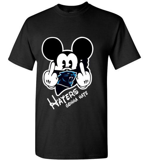 Nfl Mickey Team Carolina Panthers Haters Gonna Hate Shirt