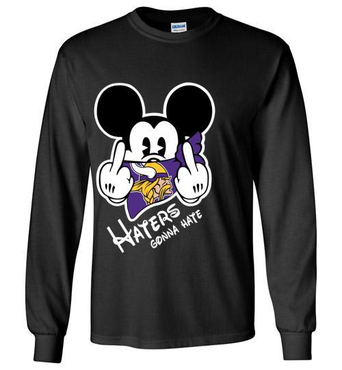 Minnesota Vikings Haters Gonna Hate Long T Shirt