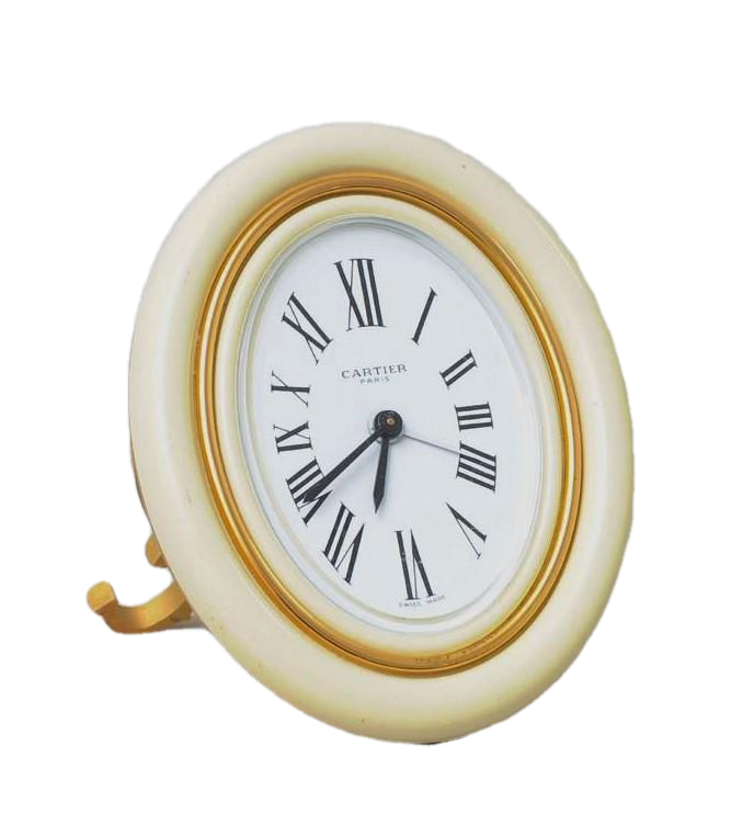 cartier roman clock