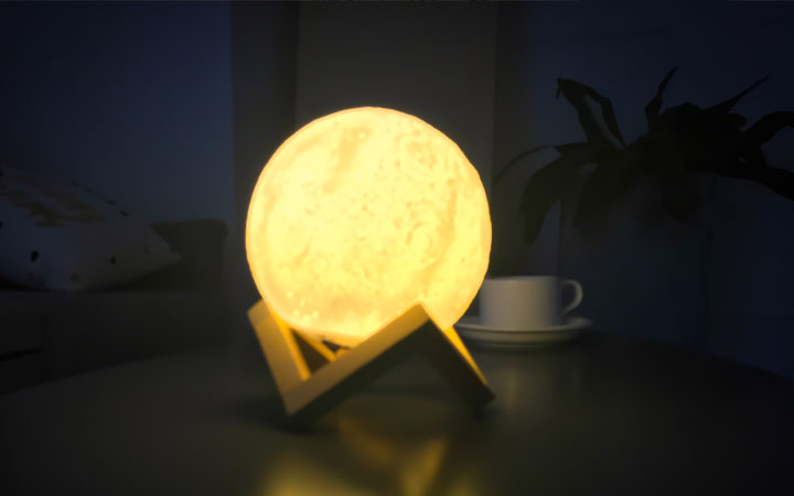 loftek led 3d moon mood lamp for restaurant bar table decorating