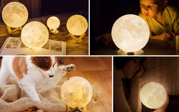 3D printing moon lamp