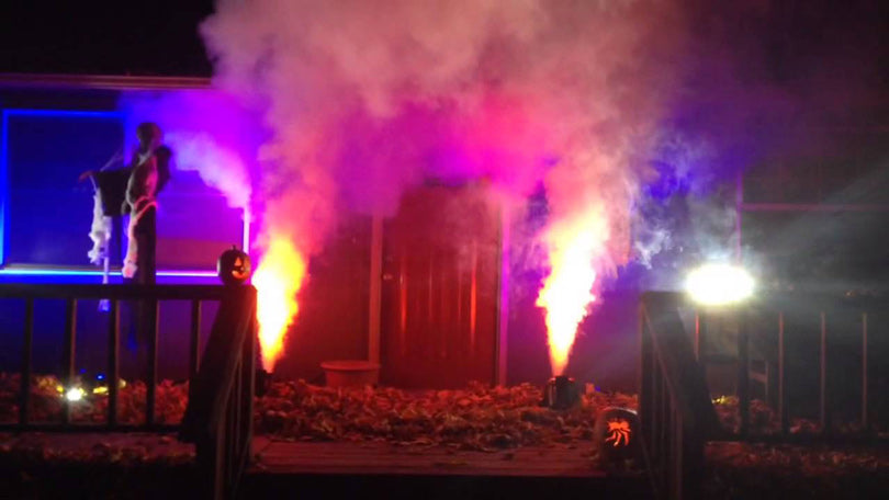 Halloween-decor-fog-machine