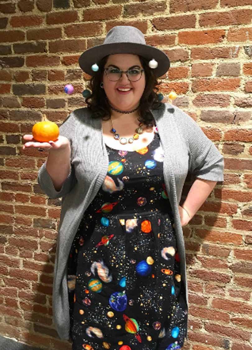 LOFTEK Halloween costume ideas Ms. Frizzle From The Magic Schoolbus Costume