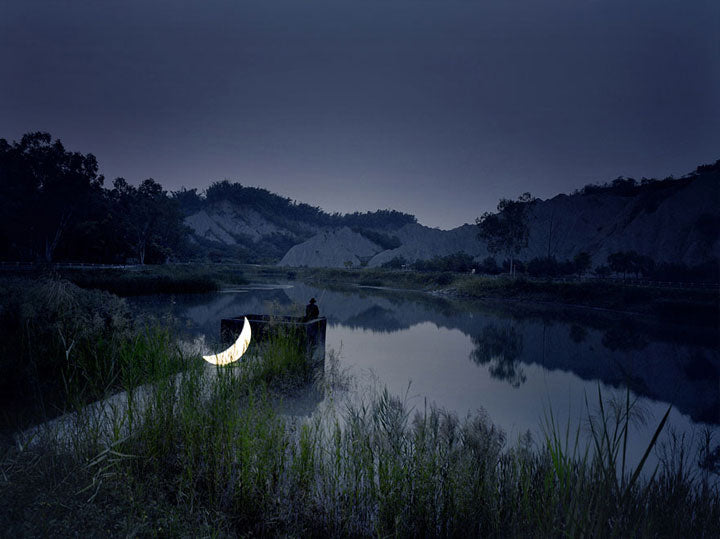 Leonid Tishkov With His Private Moon Photography