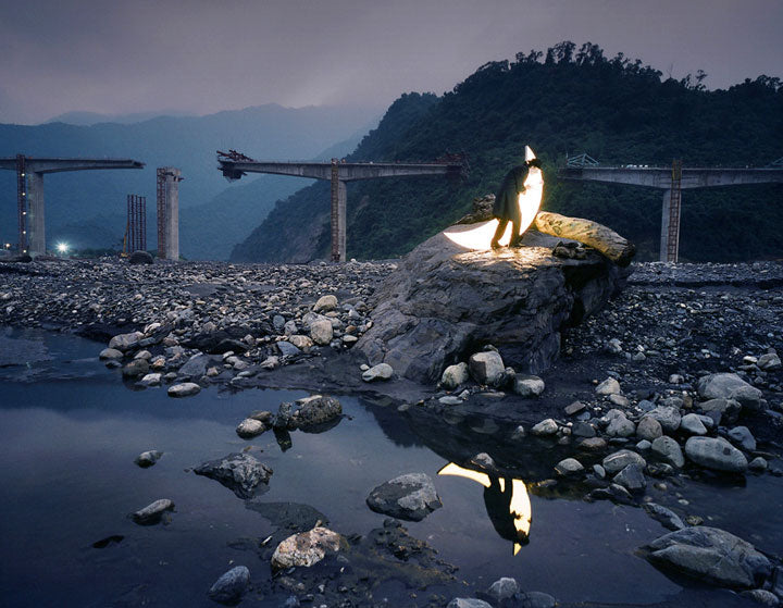 Under broken bridge. Maolin. Taiwan journey of the Private Moon