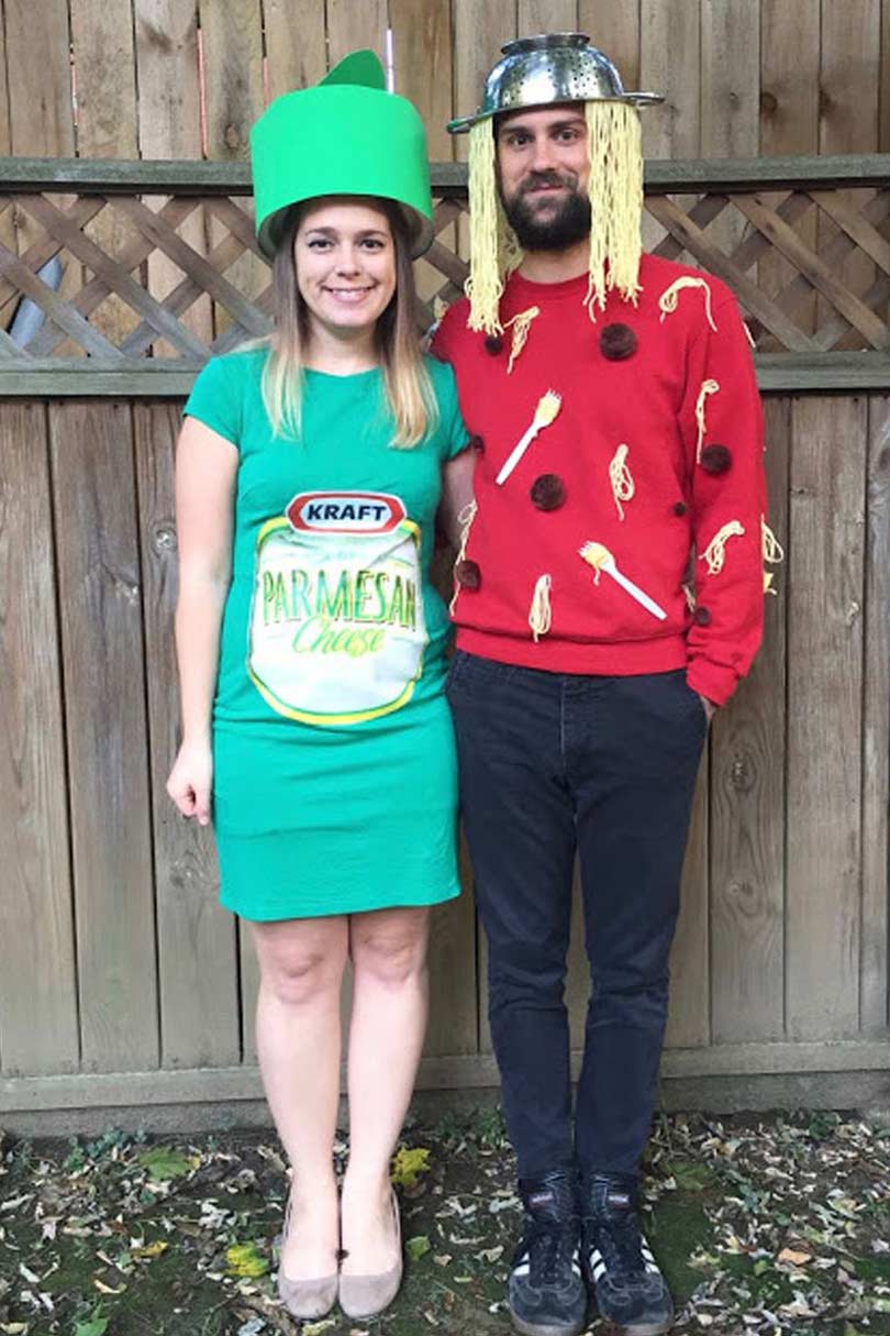 LOFTEK Halloween costume ideas Spaghetti and Parmesan Costumes