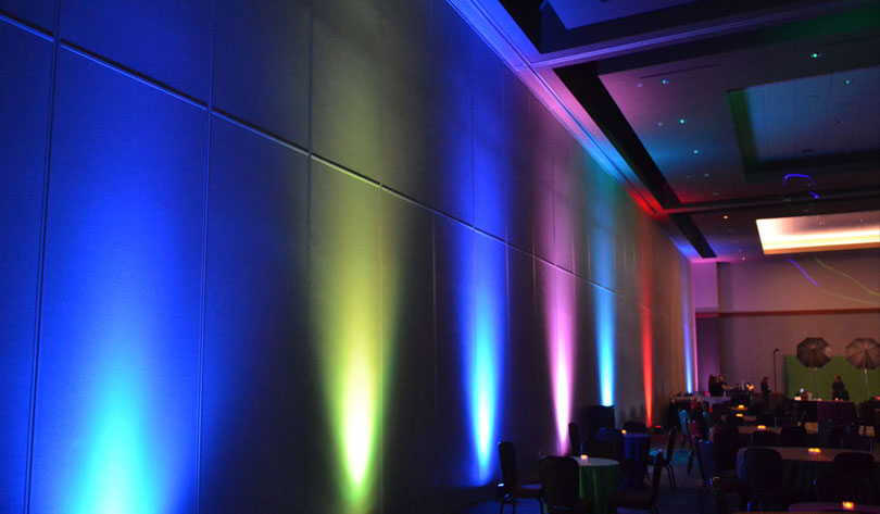 color and light for event design