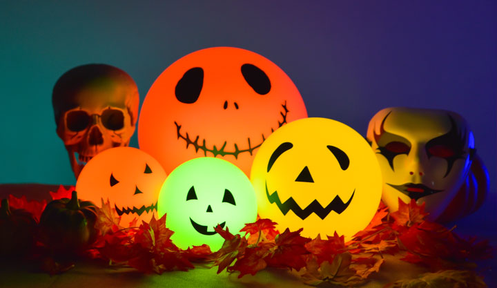 loftek led ball lights for halloween pumpkin diy