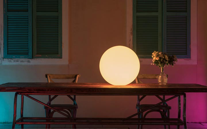 loftek led glow mood lamp for talbe decor dining