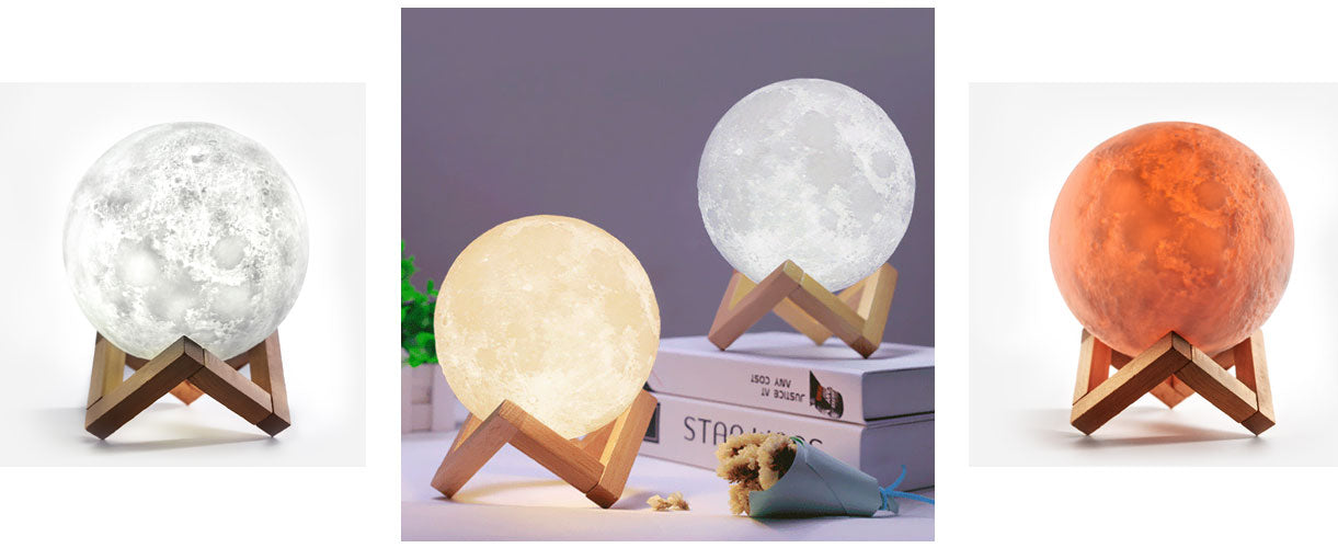 loftek 3d printing moon lamp