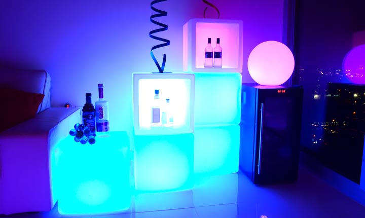 loftek led cube light