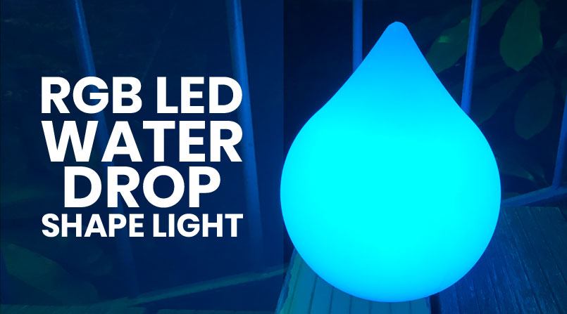 loftek rgb led waterdrop mood light