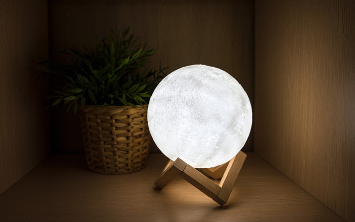 3D moon lamp