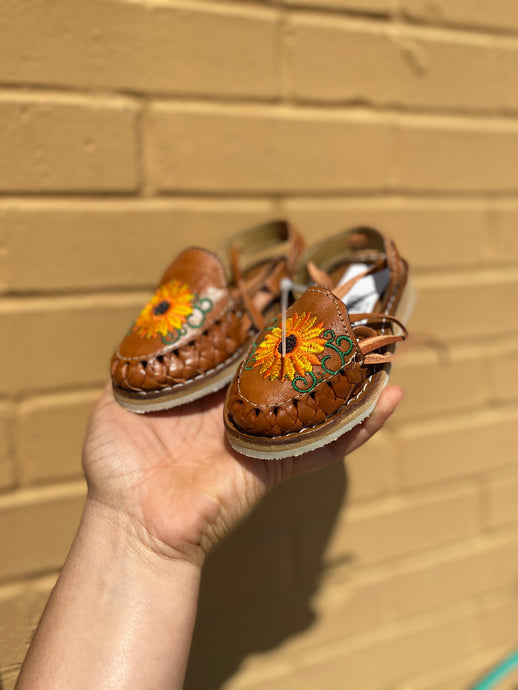 mexican huaraches for baby girl
