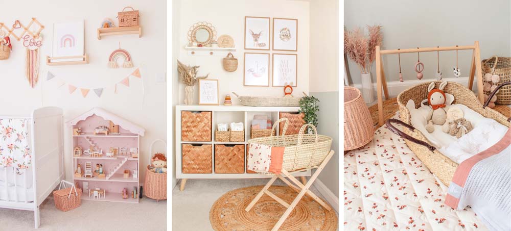 3 gorgeous calming nurseries in the suggested colour schemes
