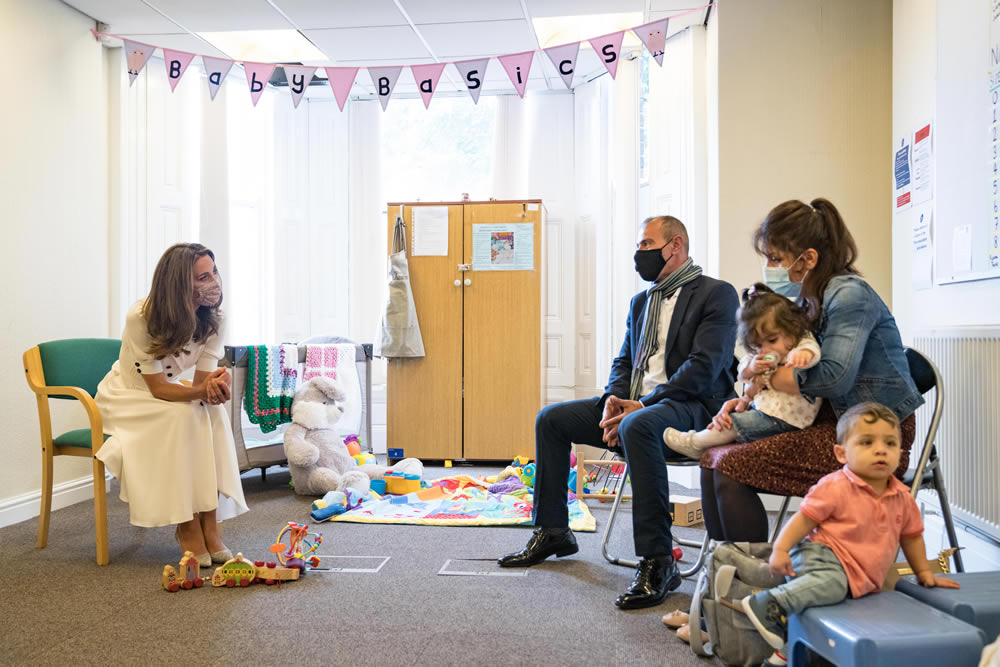 Supporting baby banks with the Duchess of Cambridge