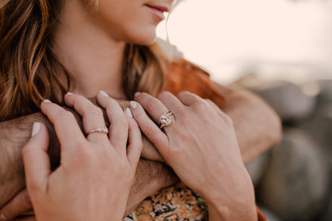 Morganite Engagement Ring