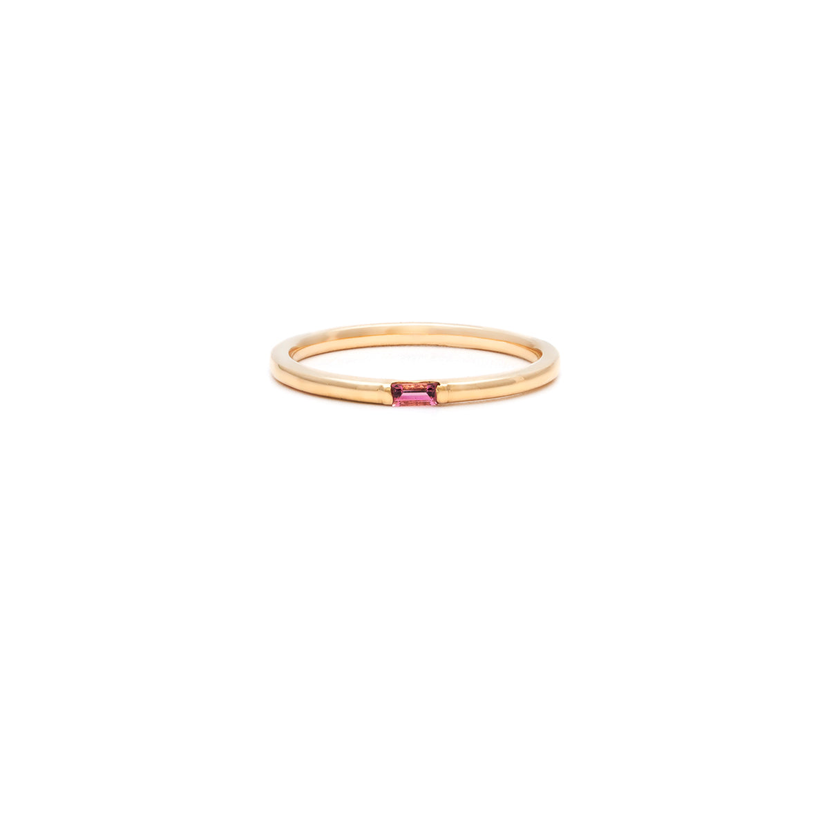 Ibiza 14k Gold Stackable Ring – True Curated Designs