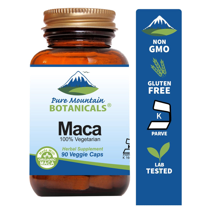verhaal rooster werk Looking for the Best Organic Raw Maca Root Capsules? — Pure Mountain  Botanicals
