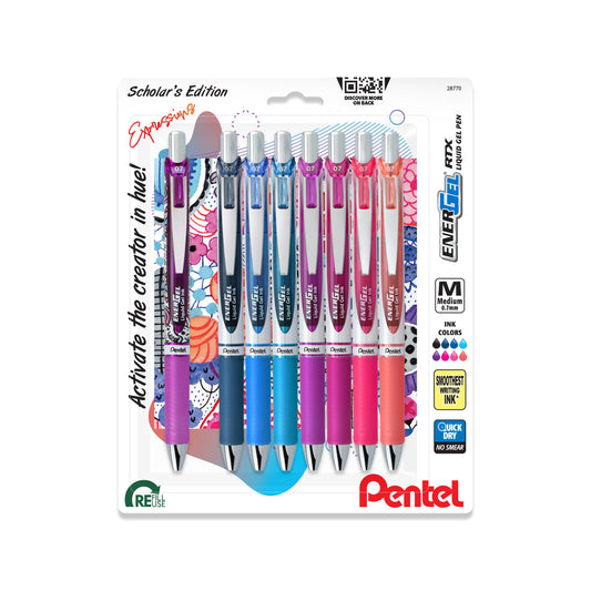 Pentel EnerGel® Kuro Liquid Assorted Gel Pens, 12 pk - City Market