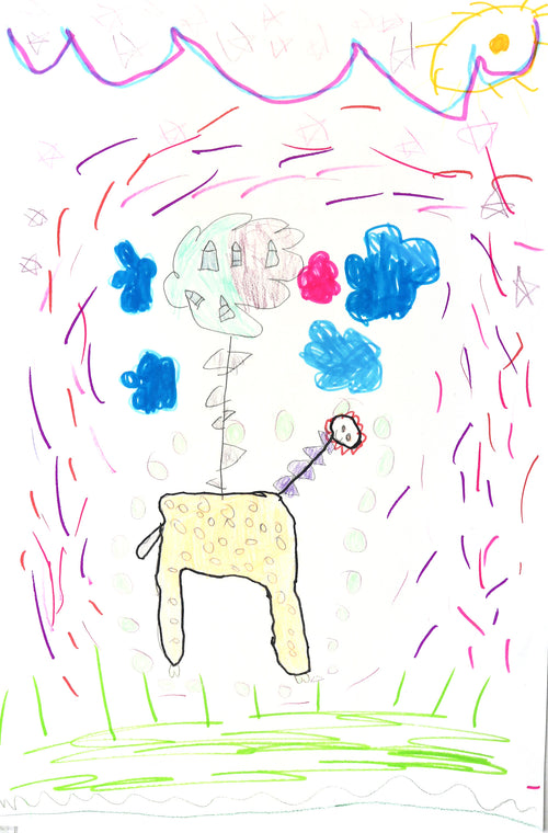 GOLD08　“BUBBLE LAMA” Jillian Sehlotler　8yrs.jpg__PID:ee77d686-cad1-419c-8501-db7fbbc60ec6