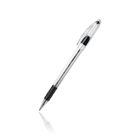 Pentel R.S.V.P. Ballpoint Pen, 0.7mm Fine Tip, Sky Blue Ink, Box of 12 (BK90-S)