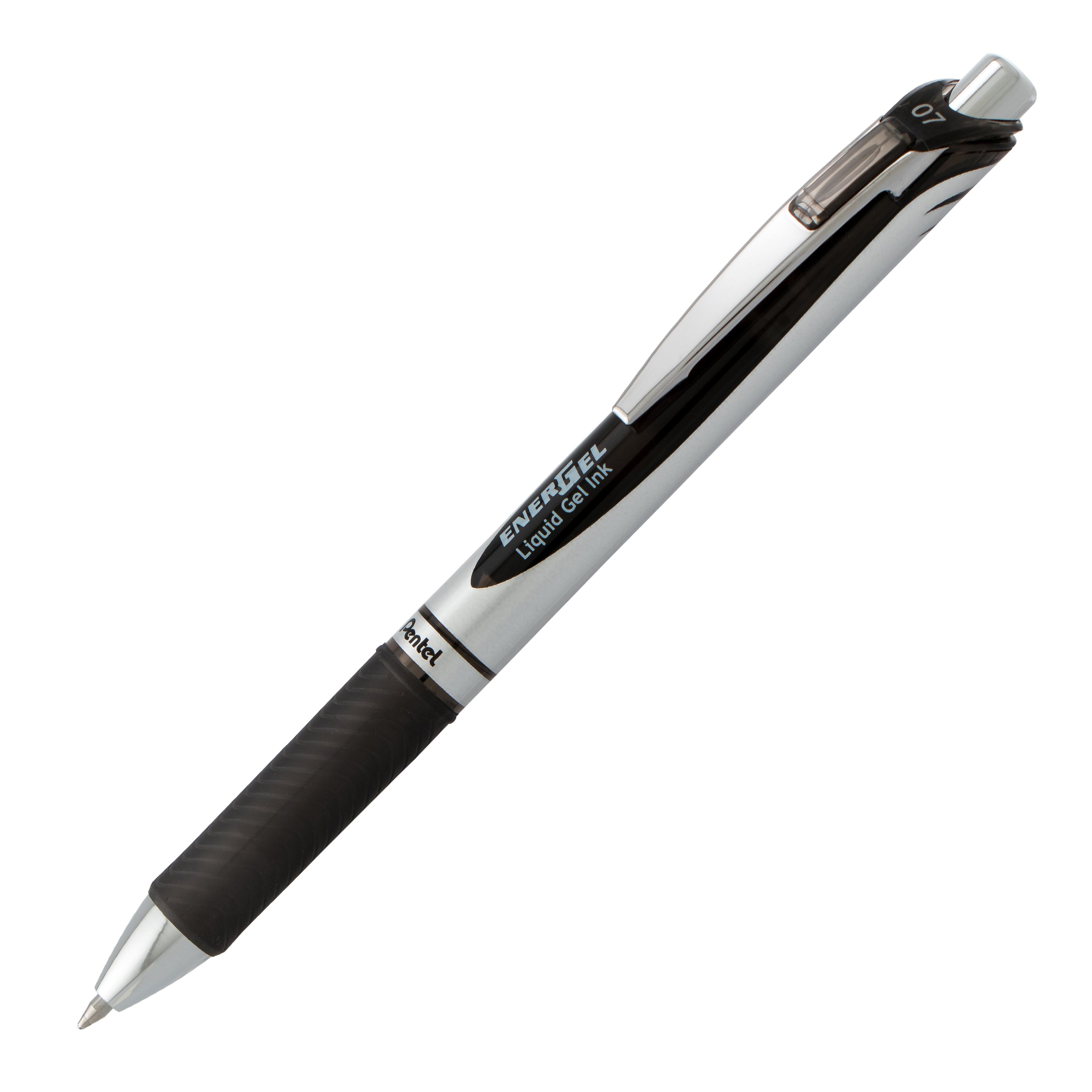 EnerGel RTX Retractable Liquid Gel Pen, (0.7mm) Metal Tip, Medium Line ...