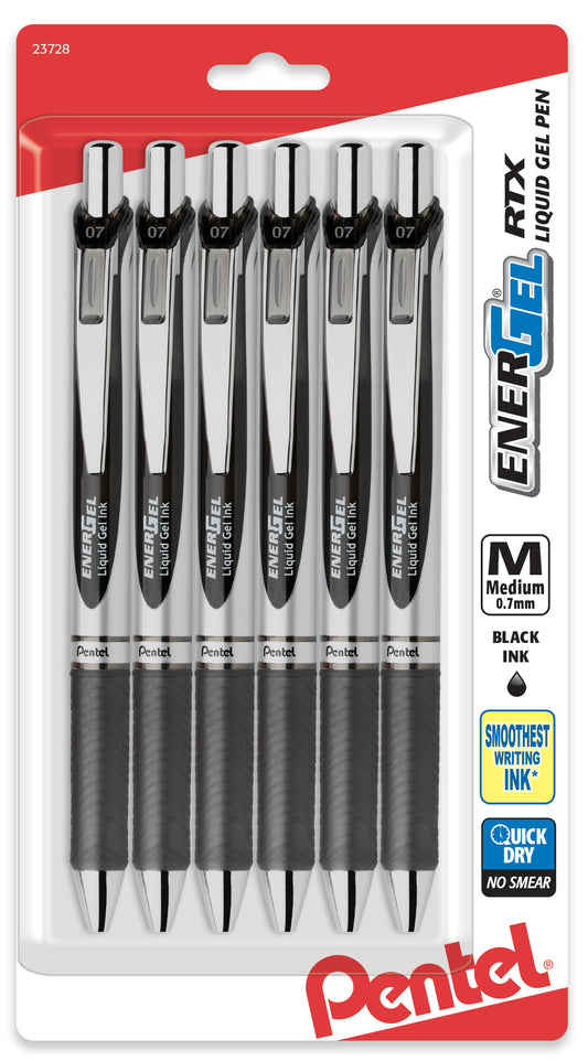 Juego de 12 colores Pentel EnerGel Pen 0,7 mm 12 bolígrafos de gel. -   España