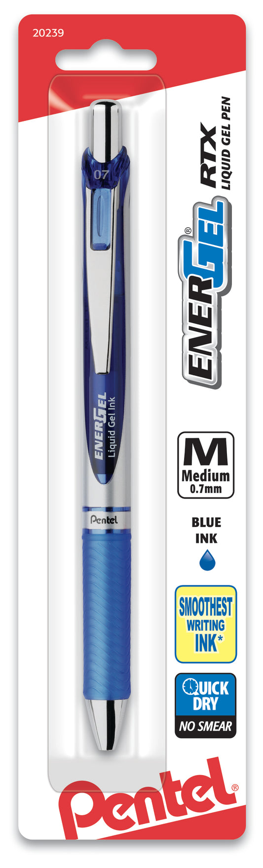  Pentel® EnerGel™ NV Liquid Gel Pens, Medium Point, 0.7 mm, 54%  Recycled, Black Ink, Pack Of 12 Pens : Office Products