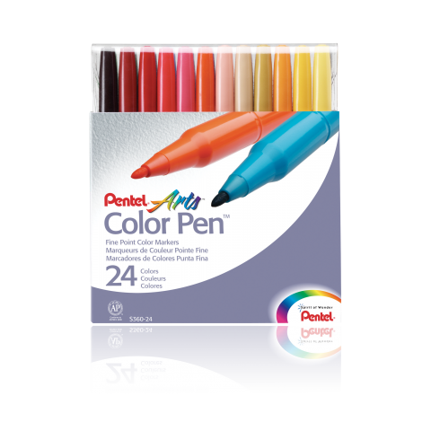 Color Pen®, 36 Pack – Pentel of America, Ltd.