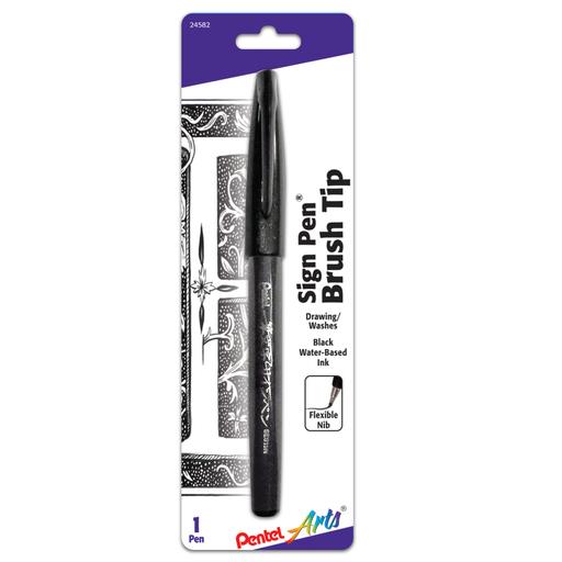 Pentel Sign Pen - Fine Fiber Tip