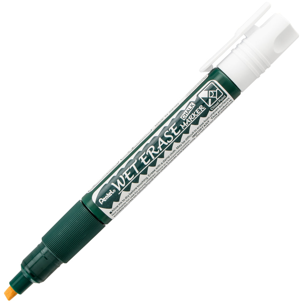 Download Wet Erase Chalk Marker, Chisel Tip, White, Each — Pentel of America, Ltd.