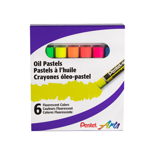 Pentel Arts Brush Up Brush Sign Pen - Pastel Colours 6pk