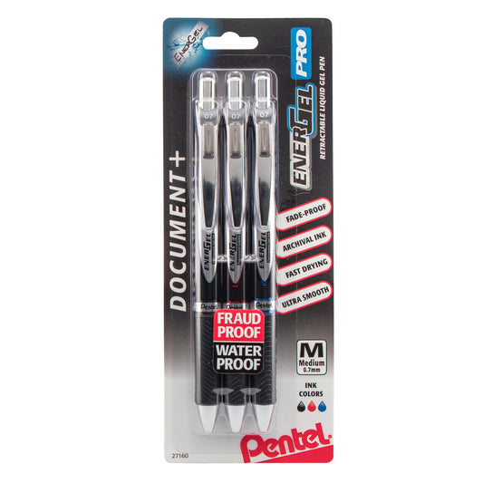 Pentel Sparkle Pop Iridescent Gel Pens, (1.0mm) Bold Lines