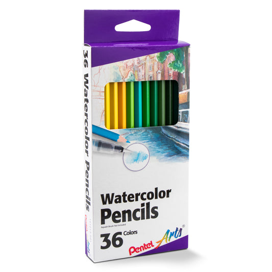 Pentel Arts Color Pencils - Assorted Colors, 36-Pack