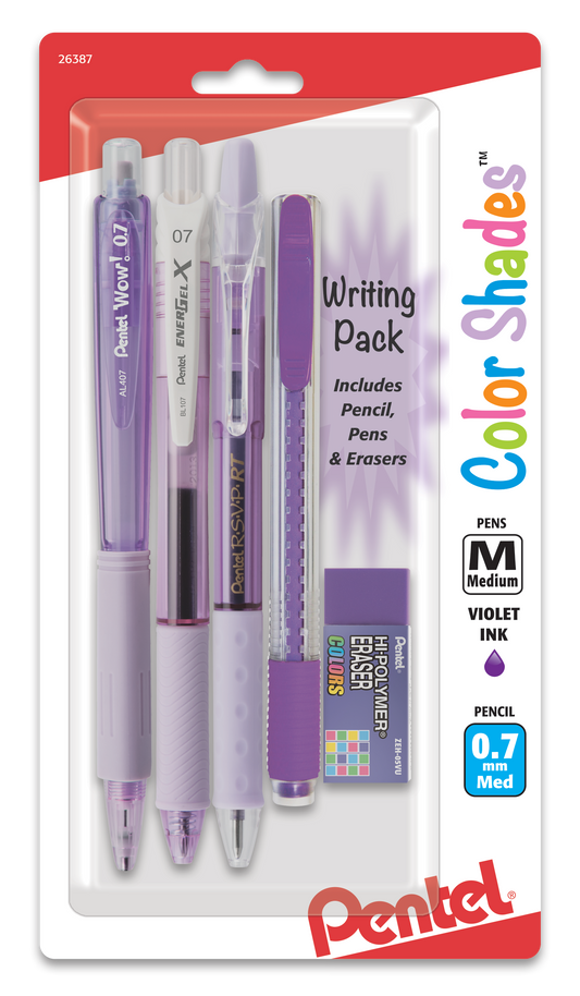 Ink Pad 4-pack Blue & Violet