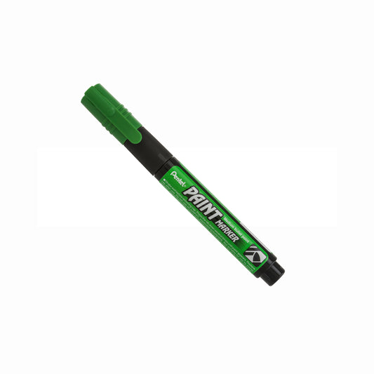 Permanent Paint Marker, Medium Bullet Tip, Green - Zerbee