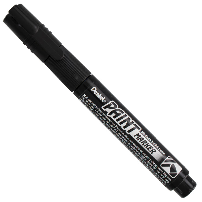 Paint Markers, Medium Bullet Point, Black Ink — Pentel of America, Ltd.