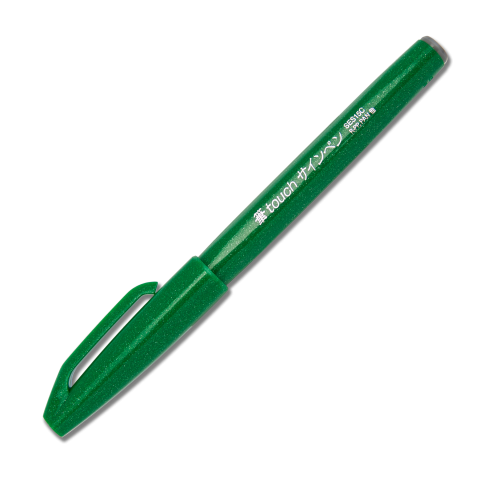 Sign Pen® Brush Tip - Ochre Ink – Pentel of America, Ltd.