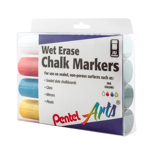 9 Jumbo Chalk Markers - 15mm Tip, Wet Eraseable Liquid Chalk Pens by  ArtShip Design