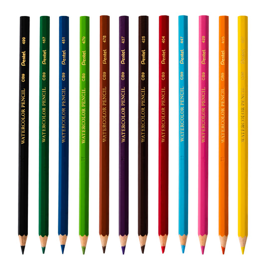 Pentel Arts Watercolor Pencil Set - Assorted Colors, 36-Pack – Pentel of  America, Ltd.