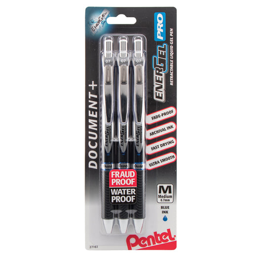 Pentel Arts Hybrid Technica 0.3 mm Pen, Ultra Fine Point, Black Ink, Box of 12 (KN103-A)