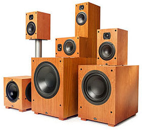 mid range home theater speakers