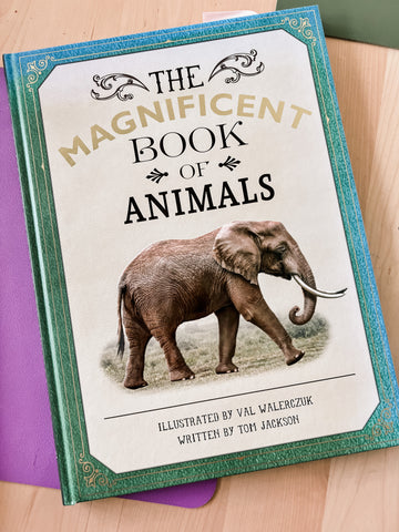Kids book on animals for animal unit study