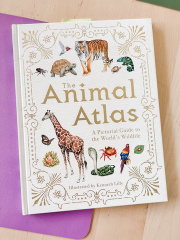 A book for kids that shows which animals are located on which continent on earth.