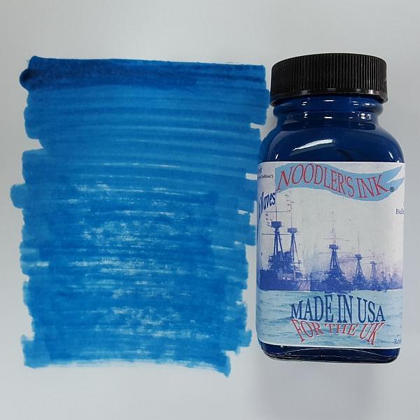 NOODLERS INK 3 OZ BOTTLE X FEATHER BLUE (Does Not have Winston on Label)