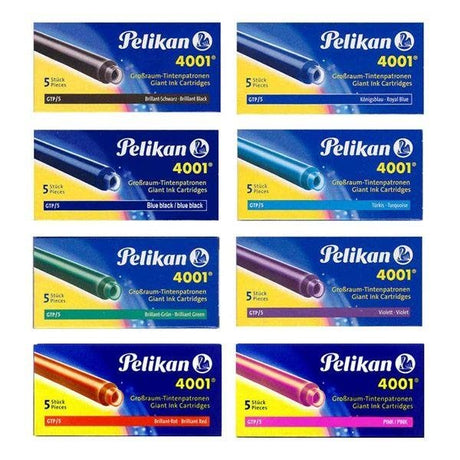 Pelikan 4001 Ink Cartridges - TP6 Pink - Short - Pen Boutique Ltd