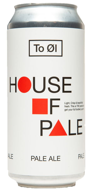 To Øl 'House of Pale' Pale Ale 44cl can - Mitchell & Son